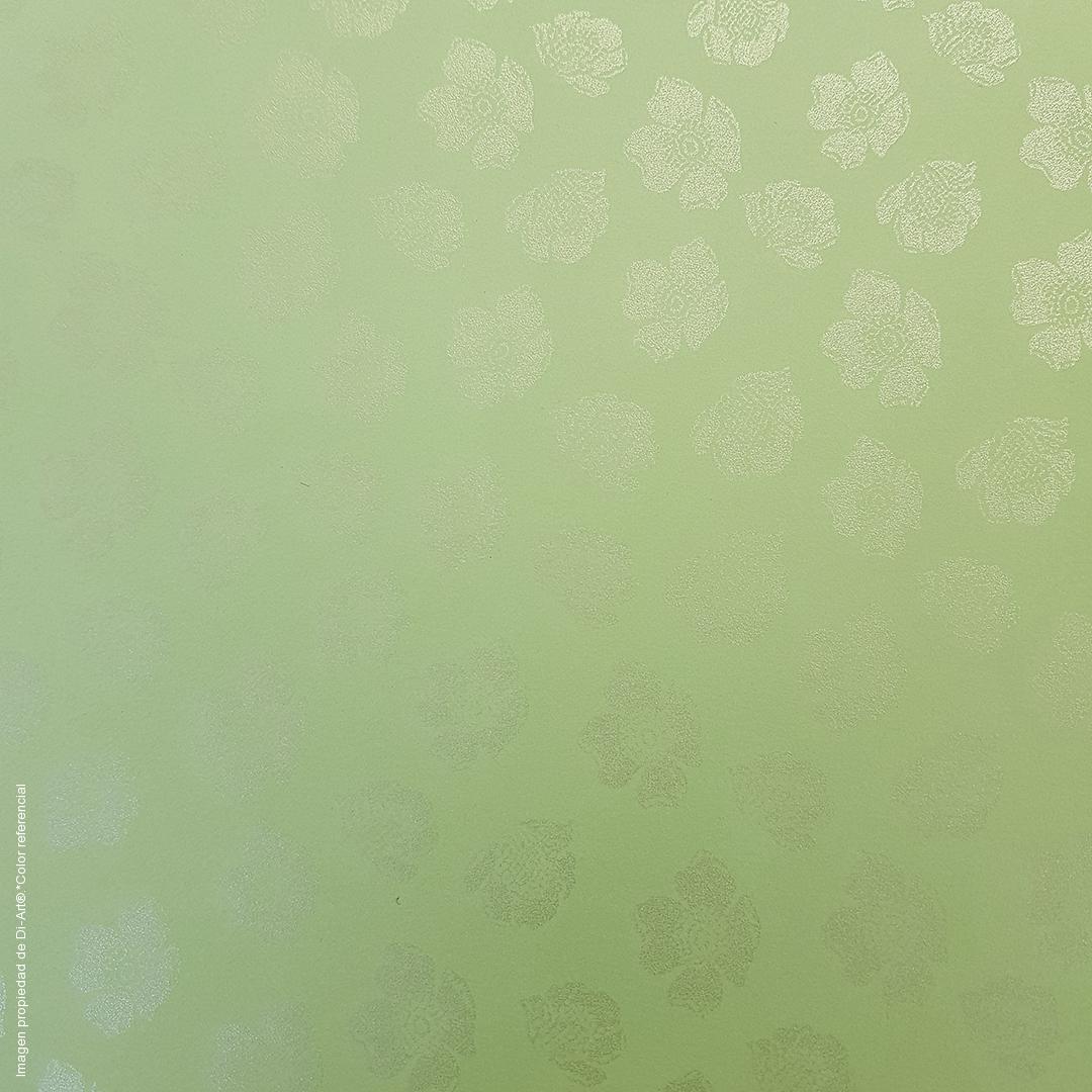 metallic blossom verde