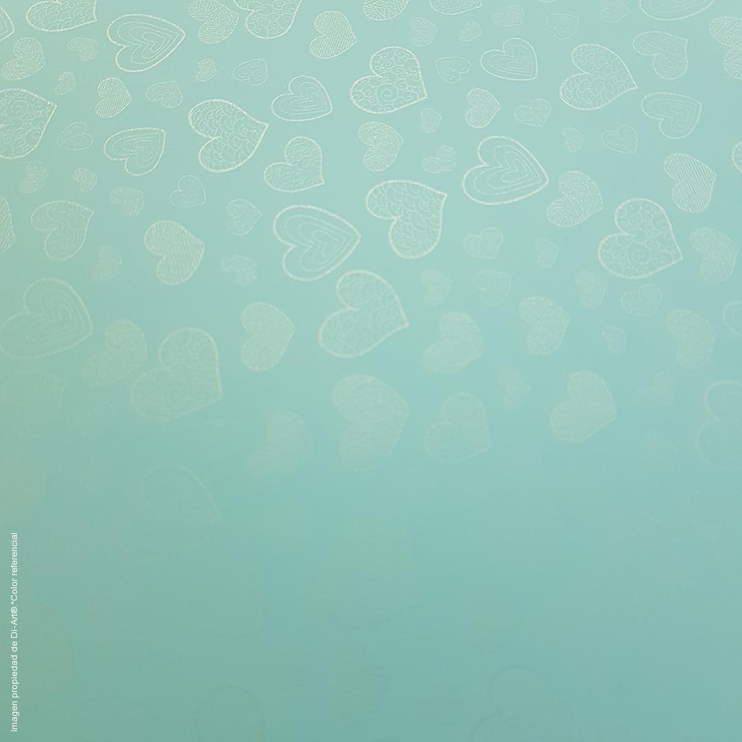 santorini corazones celeste