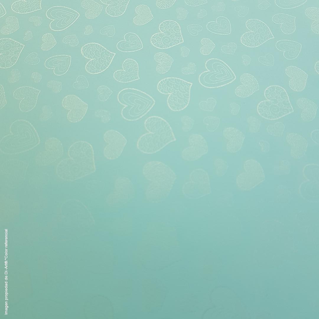 santorini corazones celeste