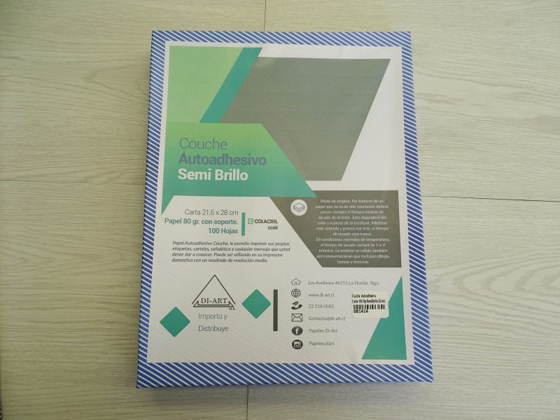 Couche semi Brillo carta