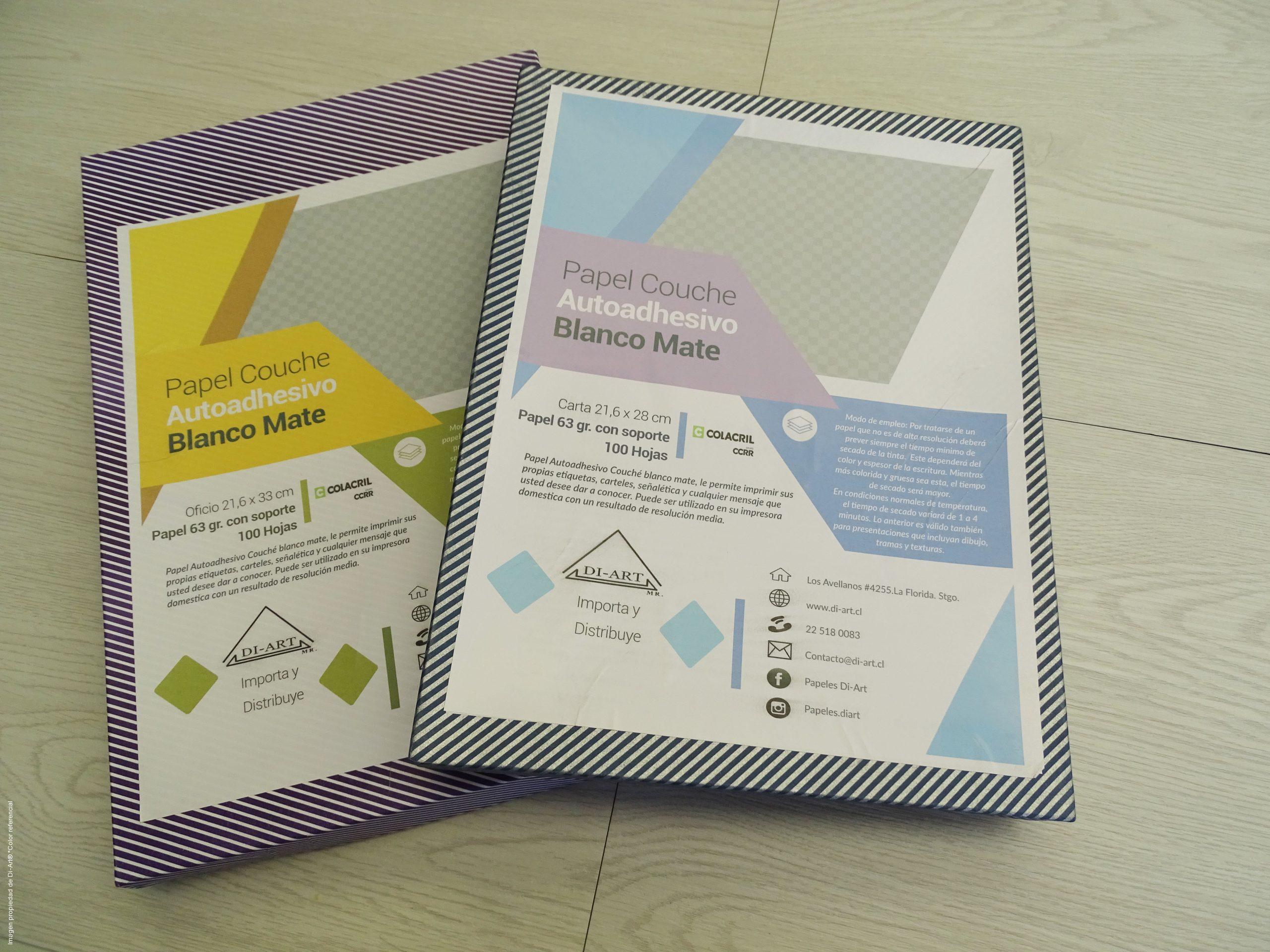 papel couche 1 Couche Semi Brillo