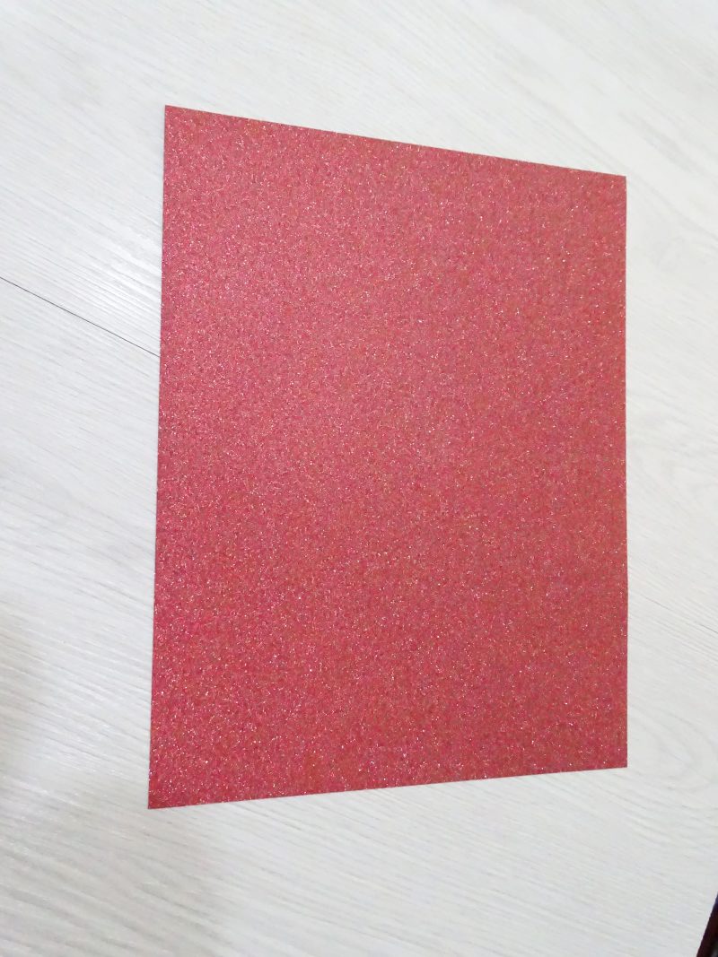 Glitter Crimson Red